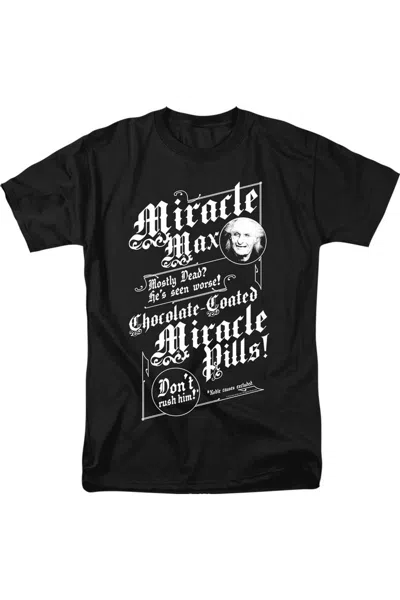 Gildan Princess Bride Miracle Max Short Sleeve Adult Tee / T-shirt In Black