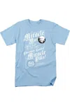 Gildan Princess Bride Miracle Max Short Sleeve Adult Tee / T-shirt In Blue