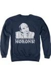Gildan Princess Bride Morons Adult Crewneck Sweatshirt In Blue