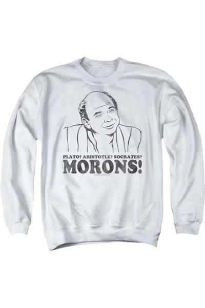 Gildan Princess Bride Morons Adult Crewneck Sweatshirt In White