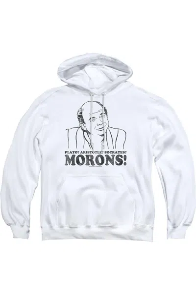 Gildan Princess Bride Morons Adult Pull Over Hoodie In White