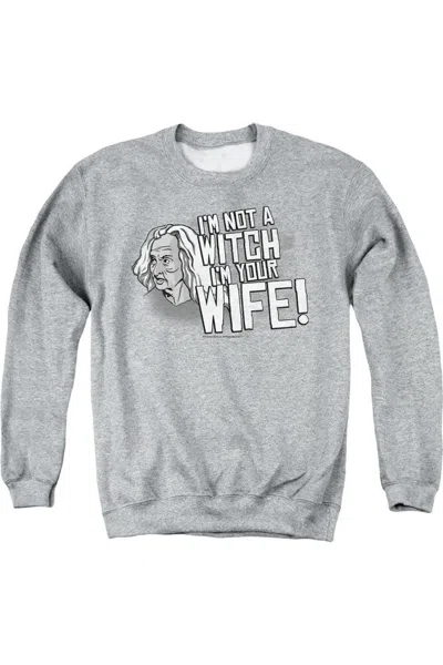 Gildan Princess Bride Not A Witch Adult Crewneck Sweatshirt In Multi