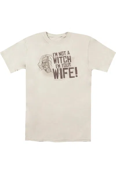 Gildan Princess Bride Not A Witch Short Sleeve Adult Tee / T-shirt In White