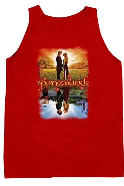 Gildan Princess Bride Poster Adult Tank In Red
