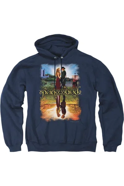 Gildan Princess Bride Poster Reflection Adult Pull Over Hoodie In Blue