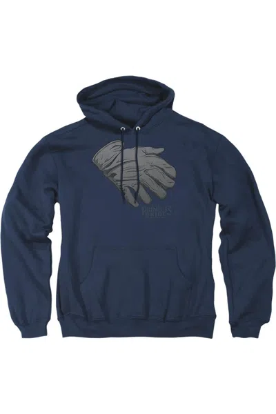 Gildan Princess Bride Six Fingered Glove Adult Pull Over Hoodie In Blue