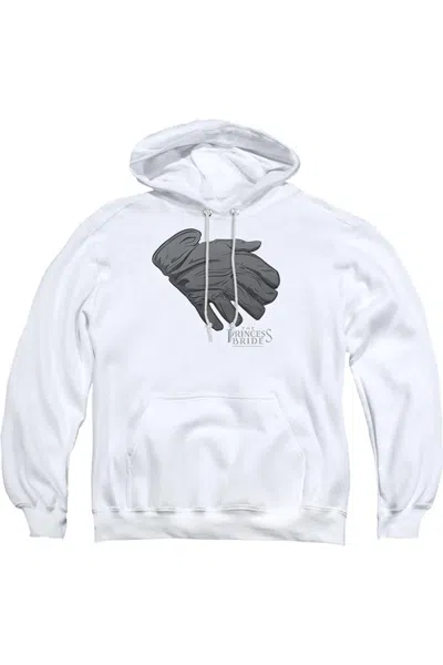 Gildan Princess Bride Six Fingered Glove Adult Pull Over Hoodie In White