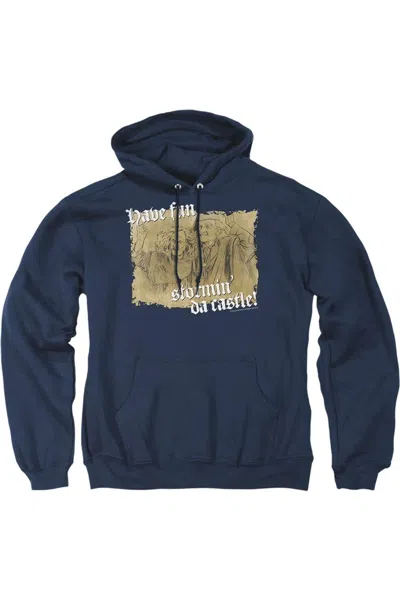 Gildan Princess Bride Stormin Da Castle Adult Pull Over Hoodie In Blue