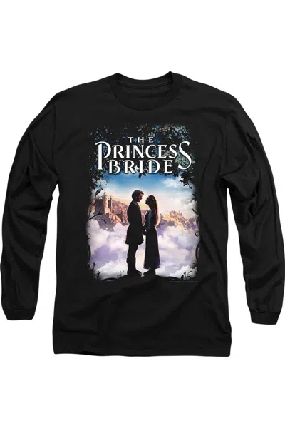 Gildan Princess Bride Storybook Love Long Sleeve Adult Tee / T-shirt In Black