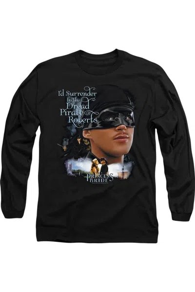 Gildan Princess Bride Surrender Long Sleeve Adult Tee / T-shirt In Black