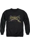 Gildan Princess Bride Swords Adult Crewneck Sweatshirt In Black