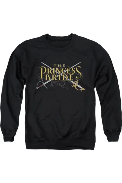 Gildan Princess Bride Swords Adult Crewneck Sweatshirt In Black