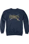 Gildan Princess Bride Swords Adult Crewneck Sweatshirt In Blue