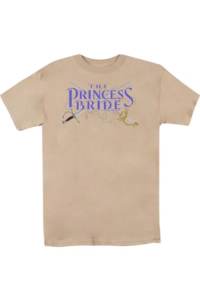 Gildan Princess Bride Swords Short Sleeve Adult Tee / T-shirt In Beige