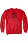 Gildan Princess Bride The Real Dpr Adult Crewneck Sweatshirt In Red