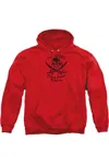 Gildan Princess Bride The Real Dpr Adult Pull Over Hoodie In Red