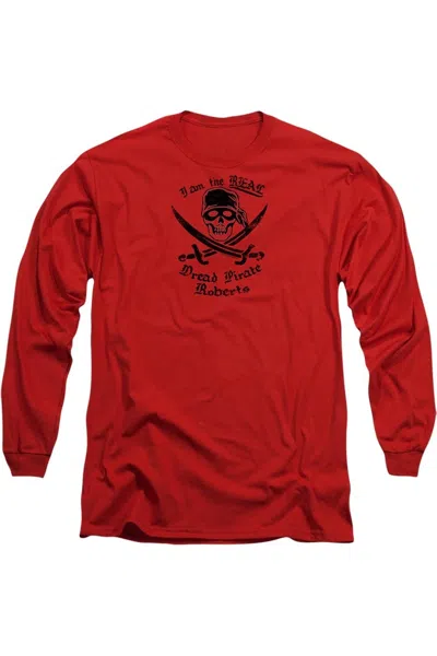 Gildan Kids' Princess Bride The Real Dpr Long Sleeve Adult Tee / T-shirt In Red