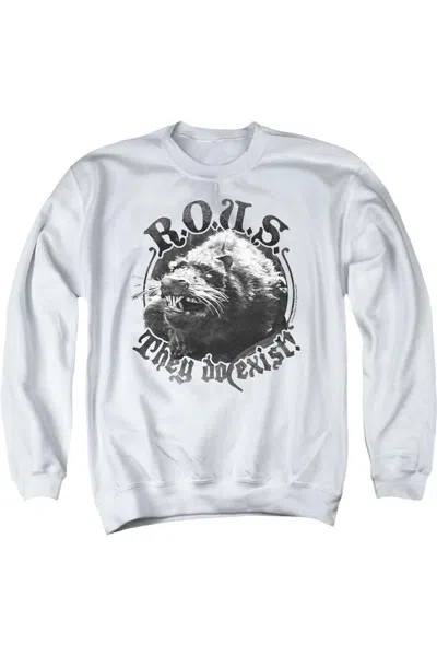 Gildan Princess Bride They Do Exist Adult Crewneck Sweatshirt In White
