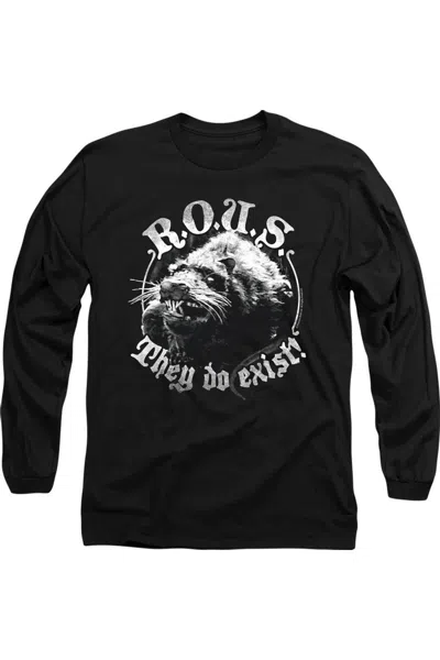 Gildan Princess Bride They Do Exist Long Sleeve Adult Tee / T-shirt In Black