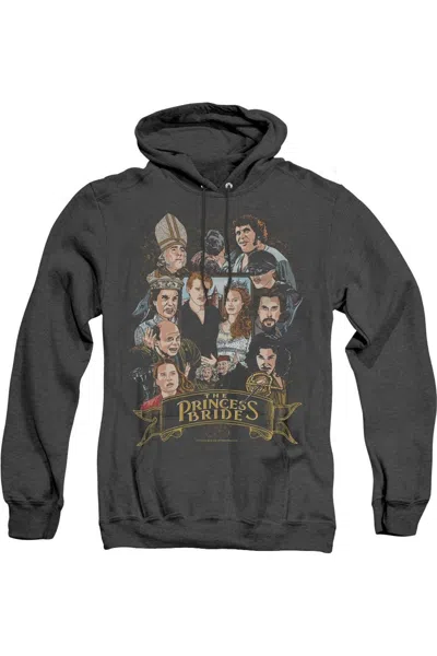 Gildan Princess Bride Timeless Adult Heather Hoodie In Black