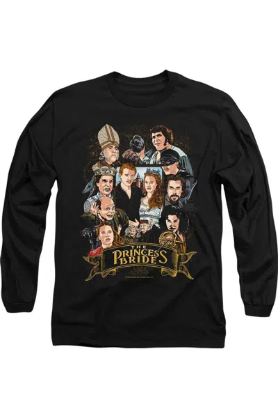 Gildan Princess Bride Timeless Long Sleeve Adult Tee / T-shirt In Black
