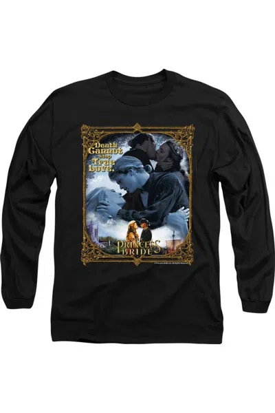 Gildan Princess Bride Timeless Long Sleeve Adult Tee / T-shirt In Black