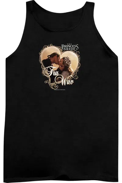 Gildan Princess Bride Tru Wuv Adult Tank In Black