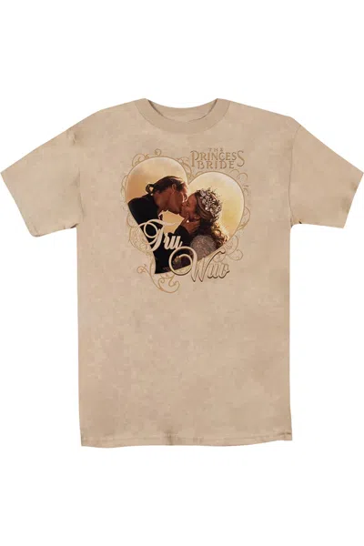 Gildan Princess Bride Tru Wuv Short Sleeve Adult Tee / T-shirt In Beige