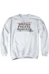 Gildan Princess Bride Wonderful Dread Adult Crewneck Sweatshirt In White