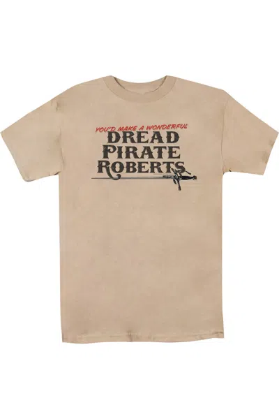 Gildan Princess Bride Wonderful Dread Short Sleeve Adult Tee / T-shirt In Beige