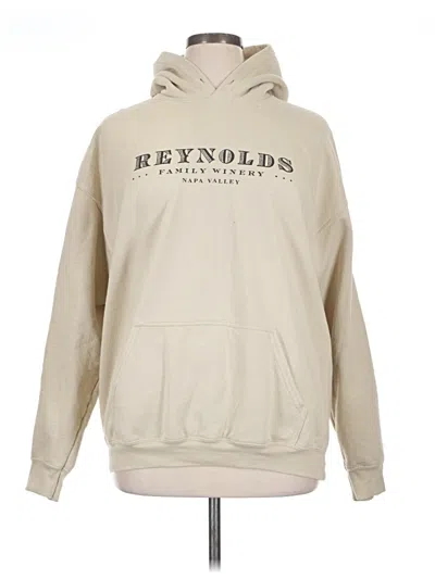 Pre-owned Gildan Pullover Hoodie In Brown