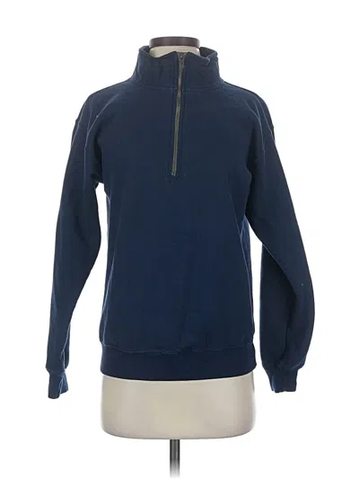 Pre-owned Gildan Pullover Sweater In Blue