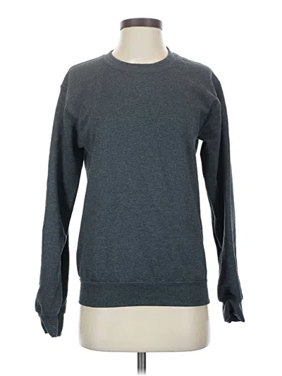 Pre-owned Gildan Pullover Sweater In Gray