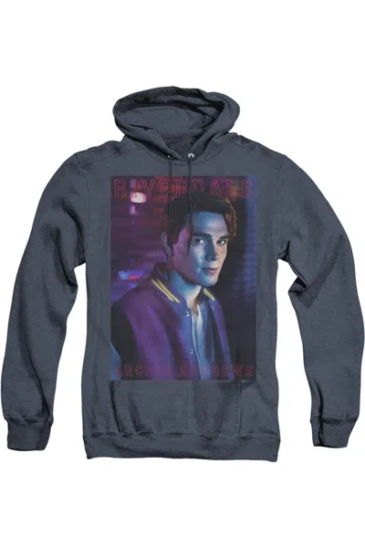Gildan Riverdale Archie Andrews Adult Heather Hoodie / Hooded Sweatshirt In Blue