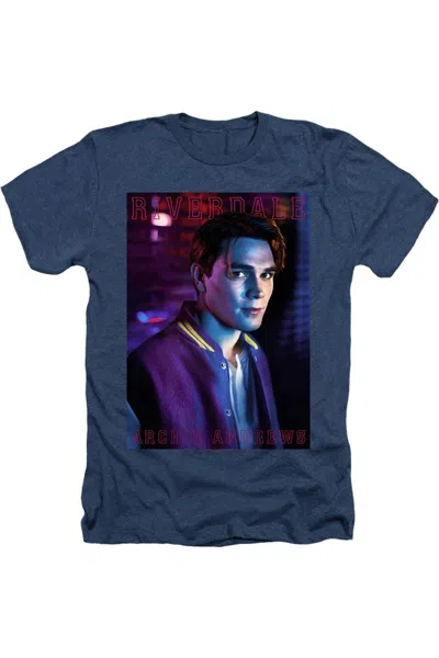 Gildan Riverdale Archie Andrews Adult Heather Tee / T-shirt In Blue