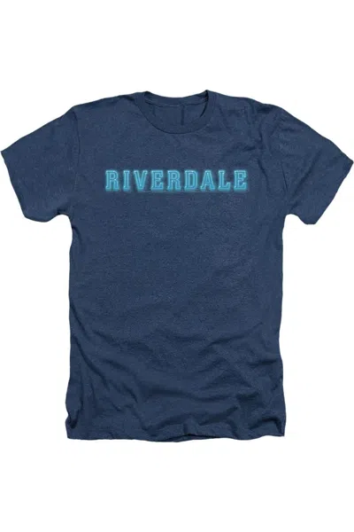 Gildan Riverdale Riverdale Logo Adult Heather Tee / T-shirt In Blue