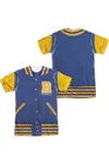Gildan Riverdale Varsity Jacket (front/back Print) Short Sleeve Adult Poly Crew Tee / T-shirt In White
