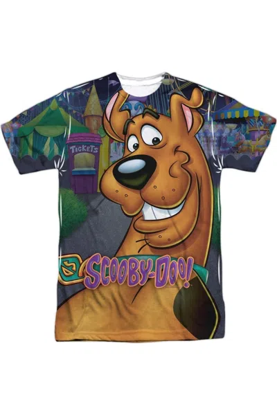 Gildan Scooby Doo Big Dog Adult Poly/cotton Short Sleeve Tee / T-shirt In White