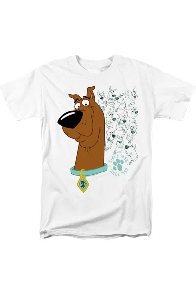T-shirt Scooby-Doo Noël - Blanc, Personnalisable, Tailles S à 5XL, Neuf Avec étiquettes