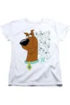 Gildan Scooby Doo Evolution Of Scooby Doo Short Sleeve Women´s Tee / T-shirt In White