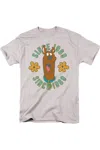 Gildan Scooby Doo In The Middle Short Sleeve Adult Tee / T-shirt In Silver