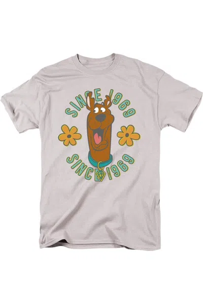 Gildan Scooby Doo In The Middle Short Sleeve Adult Tee / T-shirt In Silver