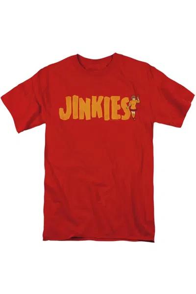 Gildan Scooby Doo Jinkies Short Sleeve Adult Tee / T-shirt In Red