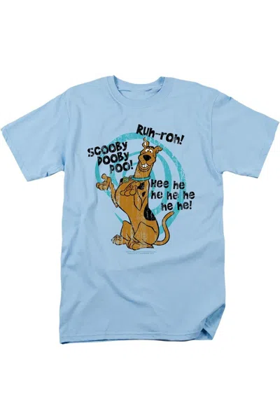 Gildan Scooby Doo Quoted Short Sleeve Adult Tee / T-shirt In Blue