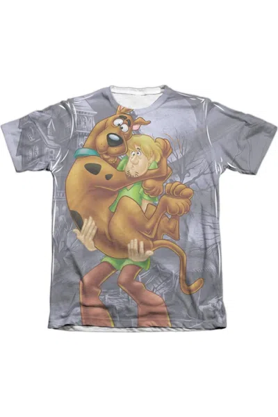 GILDAN SCOOBY DOO SCOOBY AND SHAGGY ADULT POLY/COTTON SHORT SLEEVE TEE / T-SHIRT