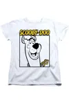 Gildan Scooby Doo Scooby Square Short Sleeve Women´s Tee / T-shirt In White