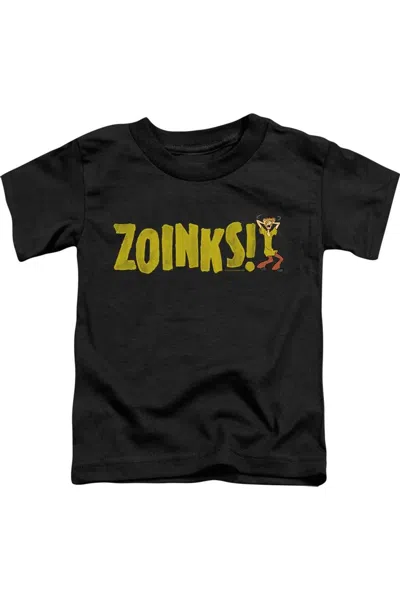 Gildan Kids' Scooby Doo Zoinks Short Sleeve Youth Tee / T-shirt In Blue