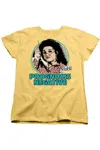 Gildan Seinfeld Elaine Phone Short Sleeve Women´s Tee / T-shirt In Yellow