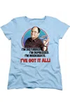 Gildan Seinfeld George All Short Sleeve Women´s Tee / T-shirt In Blue