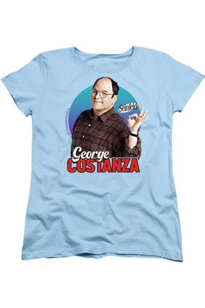 Gildan Seinfeld George Short Sleeve Women´s Tee / T-shirt In Blue